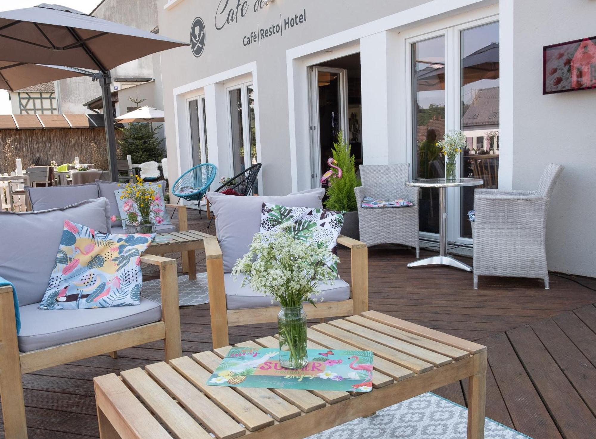 Hotel Cafe Del Maar Schalkenmehren Kültér fotó