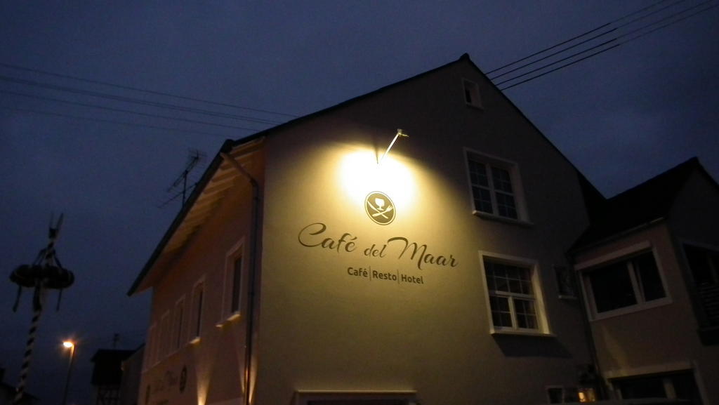 Hotel Cafe Del Maar Schalkenmehren Kültér fotó